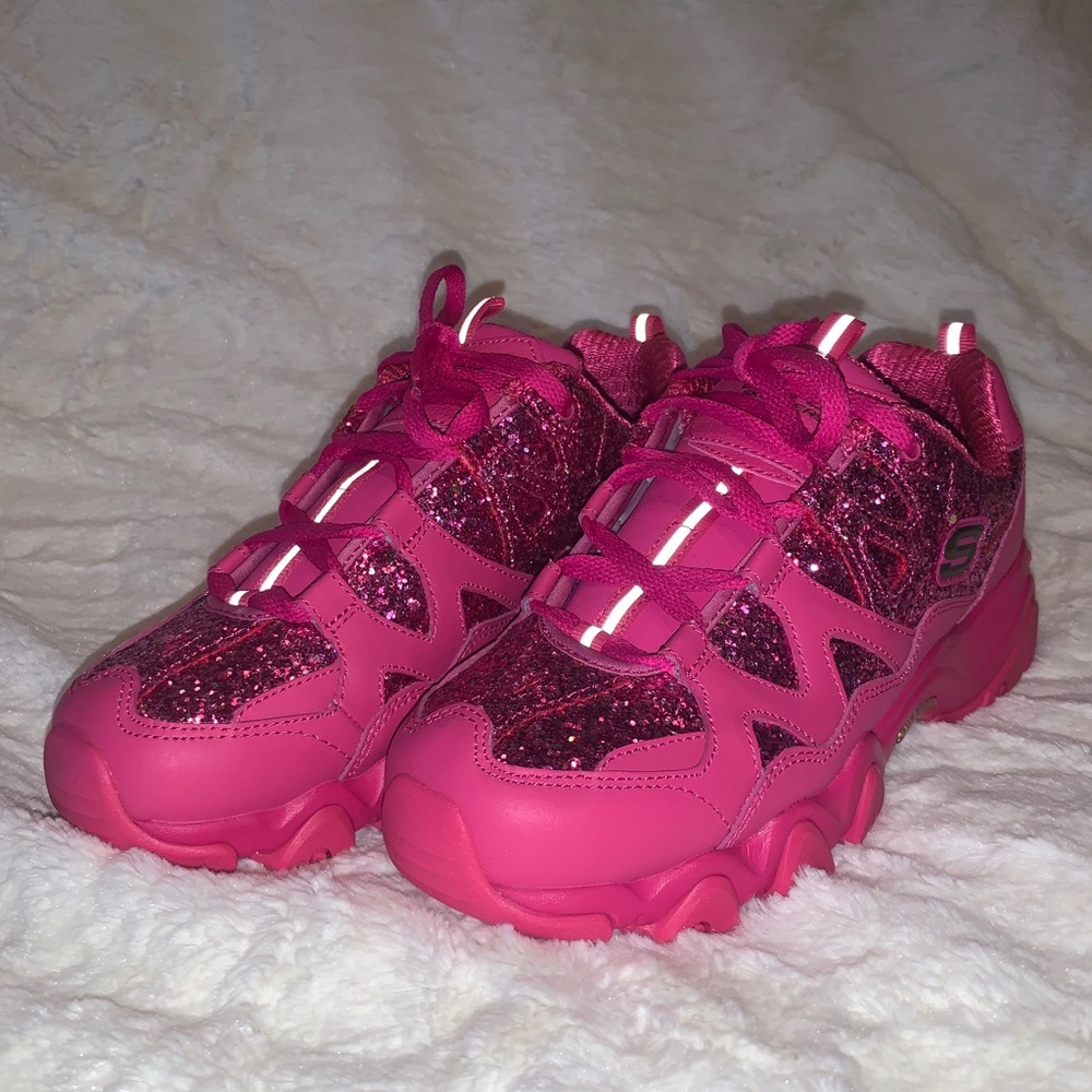 Pink Sparkle Sketcher’s D’Lites | Size 6.5